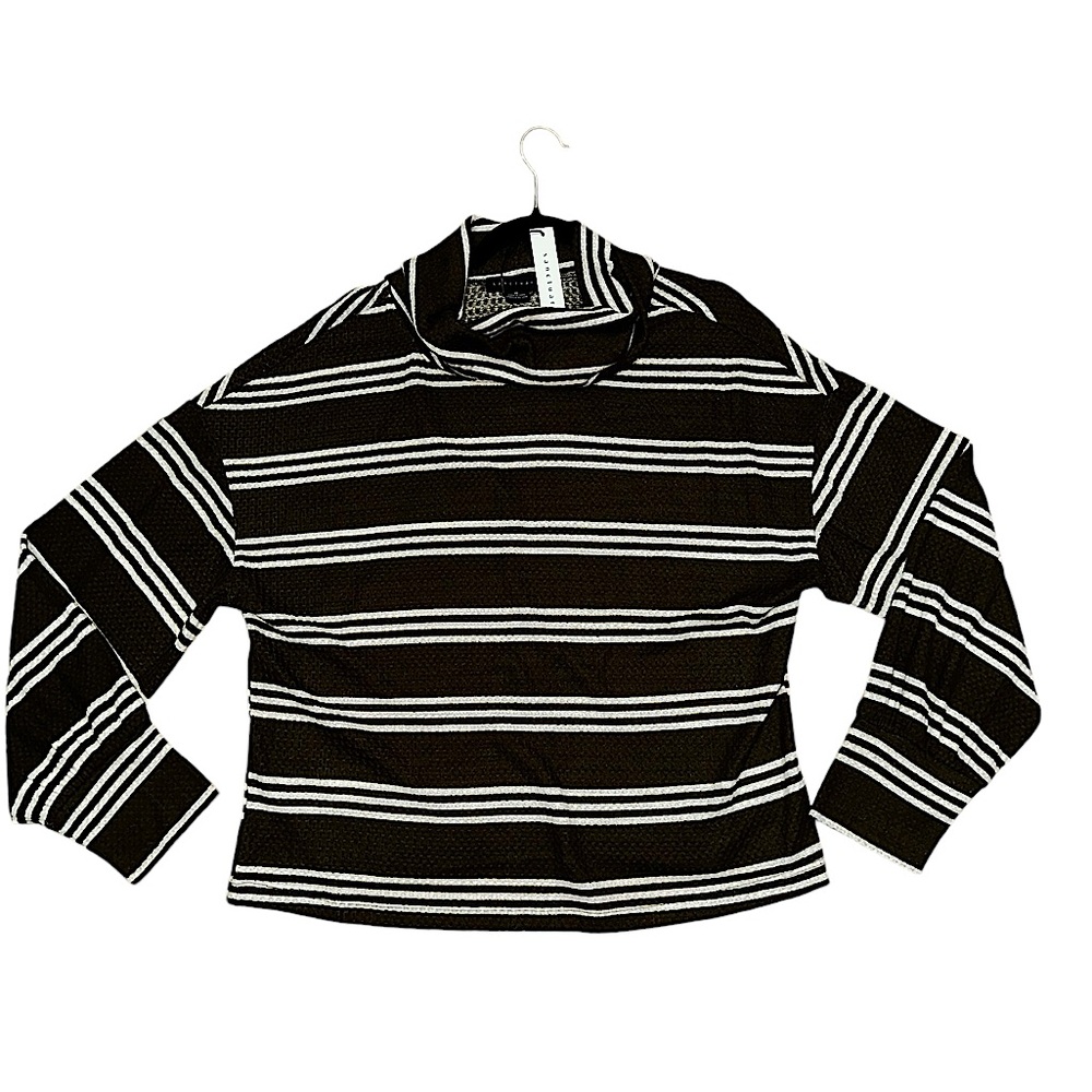 NWT Sanctuary Cowl Neck Stripped Sweater